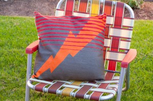 two string jane lightning pillow