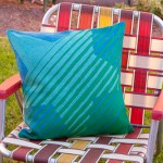 two string jane star pillow