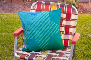 two string jane star pillow