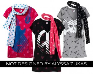 Kmart Goes Too Far—these tees were NOT designed by Alyssa Zukas. Caveat emptor.