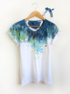 Splash Dyed Tee - Spectrum Starscape