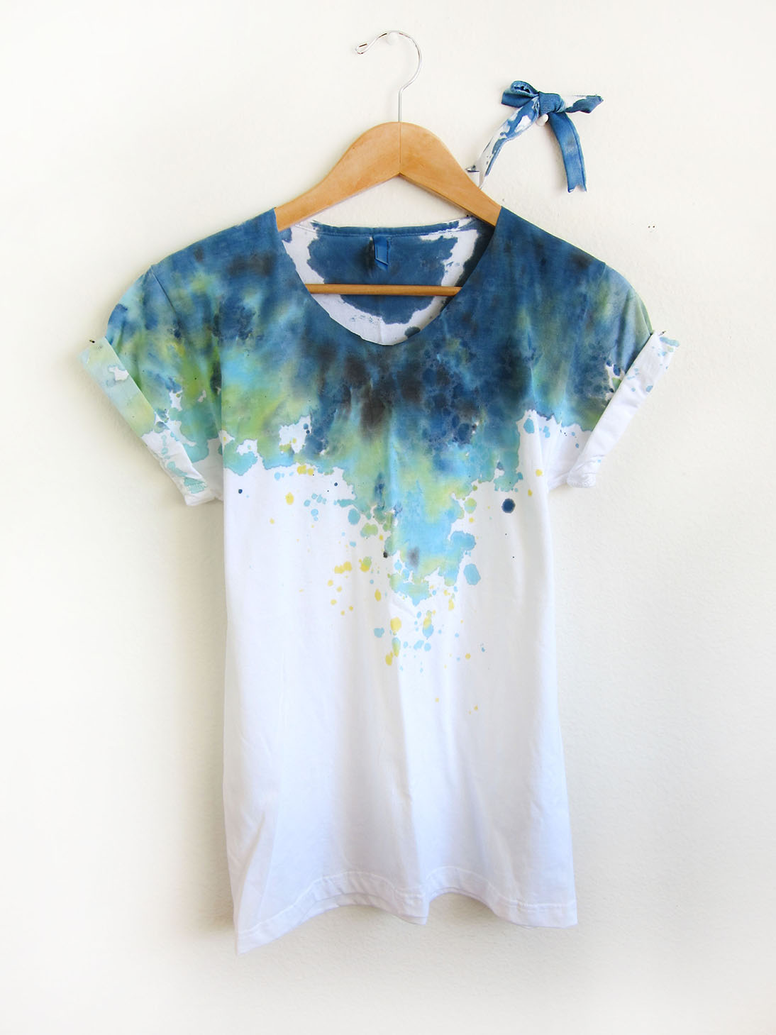 Splash Dyed Tee - Spectrum Starscape