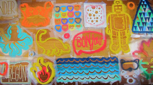 two string jane Stencils