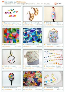 Triangle Bunting FP