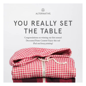 Alternative Decorated Prints Contest